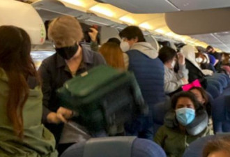 加航机内爆满 乘客恐慌：我会生病吗