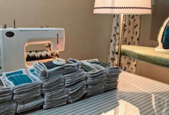 华人义工奉献：8500个口罩背后的故事