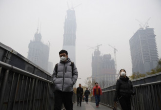 疫情稍缓雾霾又起 中国4月空污高于去年同期