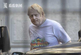 英国首相约翰逊病愈后开始晨跑，脸色苍白