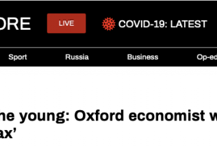 牛津教授建议向老人征收“新冠税”补偿年轻人