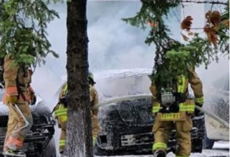 旺市Lexus汽车爆炸起火