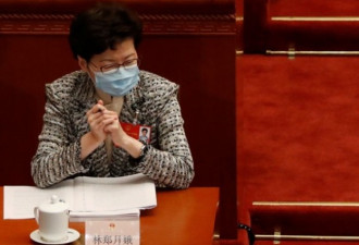 香港特首林郑月娥发声明 拥护港版国安法