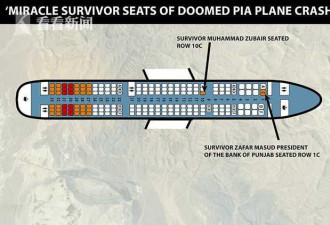 巴基斯坦空难两名幸存者座位公开 赔偿方案公布