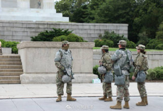 白宫周围被军队警察封锁 华盛顿等8城继续宵禁