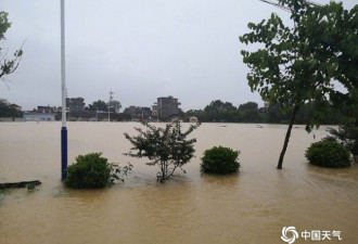 官方:中国进入汛期 148条河流发生超警戒洪水