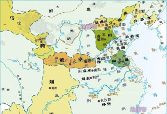地图上的三国（一口气看完15幅地图）