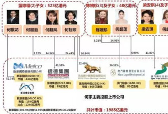 赌王原配子孙也不惨！长子后代有公司股份