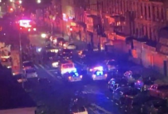 纽约深夜爆发警匪枪战 3名警员受伤 嫌犯命危