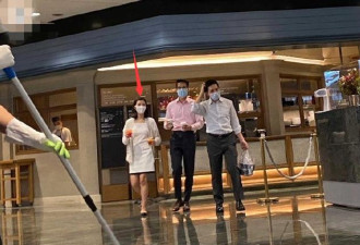 港姐冠军当白领 帮同事买水成“外卖小妹”