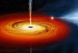 10000光年外 一个黑洞面露狰狞！NASA抓拍