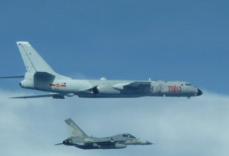 中国多架战机短暂进入台湾西南空域