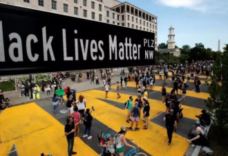 纽约街道也将刷大字 改名 “黑人生命也重要”