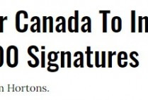 没有听错吧？美国人签名请愿希望加拿大入侵！