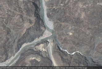 中印边境卫星图像最新画面 解放军多个基地曝光