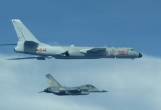 中国军机一周三度进入台湾空域 三度被驱离