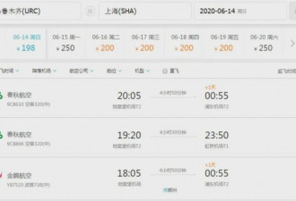 中国民航机票“冰火两重天”，接近世界纪录