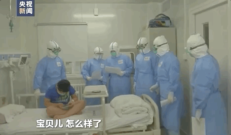 探访北京隔离病区 10岁小患者把医生逗乐了