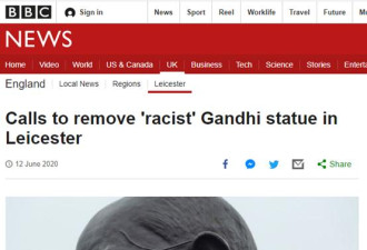 &quot;黑历史&quot;被揭，英国的甘地雕像这下也危险？