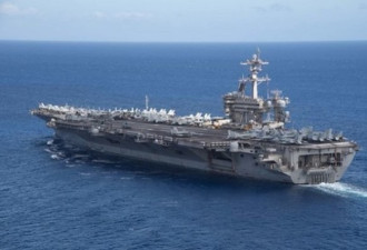 震慑中共 美军在菲律宾海“双航舰”演习