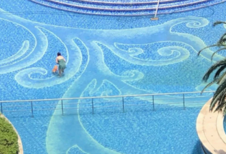 中国一女子在小区泳池做了件事，业主群炸锅