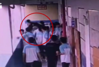 视频曝光！广西一中学生将同学抱起扔下4楼