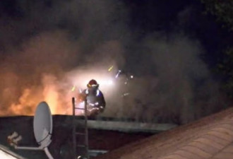 小意大利社区火灾三人受伤 包括一名消防员