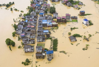 洪灾下的中国 鄱阳水位破1998年历史极值