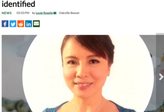 大多伦多52岁华裔母亲不幸被保时捷撞倒身亡