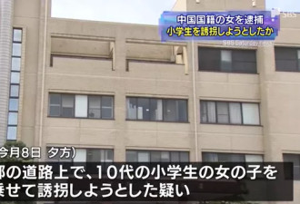中国籍44岁女人贩子在日本拐卖小学生！