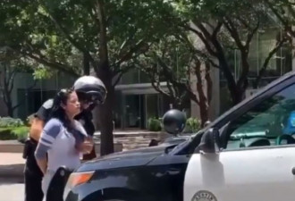美国警察又成焦点 男警碰触女驾驶胸部