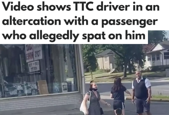 TTC乘客向司机吐口水遭暴打
