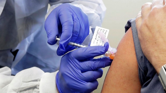 Clinical trial of a potential vaccine for COVID-19 Clinical trial of a potential vaccine for COVID-19