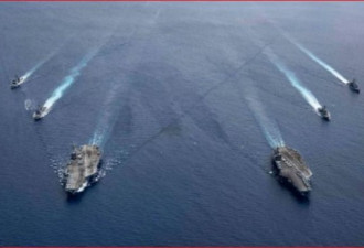 美太平洋舰队：双航母打击群重返南中国海