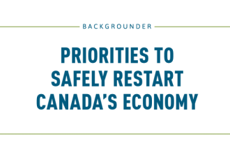 安全重启加拿大经济的七个优先事项