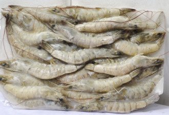 加拿大超市最常见的南美白虾被中国查出有病毒