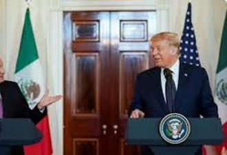 墨西哥总统：川普态度彻底改变 友善尊重