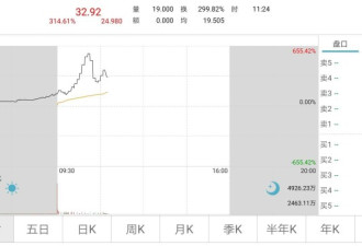 一夜熔断13次，股价一度暴涨655%！