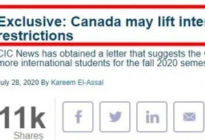 加拿大移民部计划放松留学生入境限制