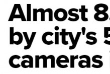 50个抓超速摄像机启用两周 有这么多人吃罚单！