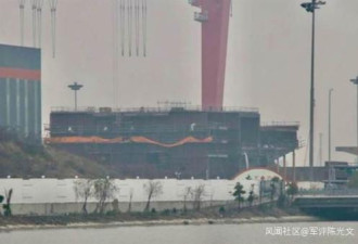 中国第三艘航母露出真容！预计2021年4月下水