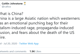 中国是什么 推特上一澳记者自问自答火了