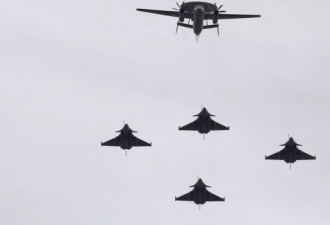 5架法国新型阵风战机交付印度进行部署