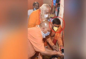 印度一寺庙牧师和16名警察染疫
