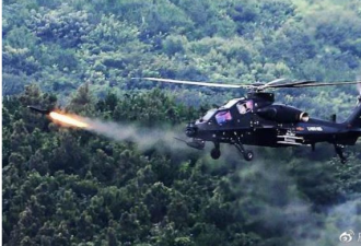 中国版地狱火 直-10直升机试射新型导弹