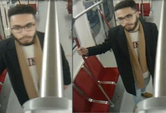 男子涉嫌地铁内殴打乘客 警方发图缉凶