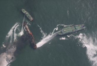 长江口以外水域两船碰撞：油船发现8具遗体