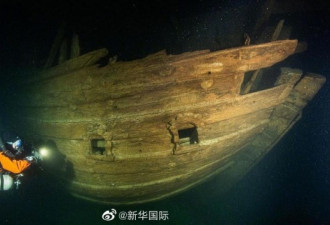 芬兰湾海底发现一艘保存完好的17世纪沉船