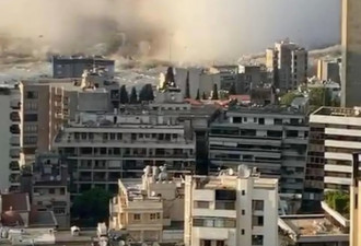 黎巴嫩首都遭遇&quot;核弹级&quot;恐怖大爆炸