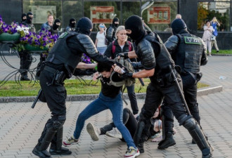 拘留、殴打、虐待：白俄罗斯暴力镇压抗议者